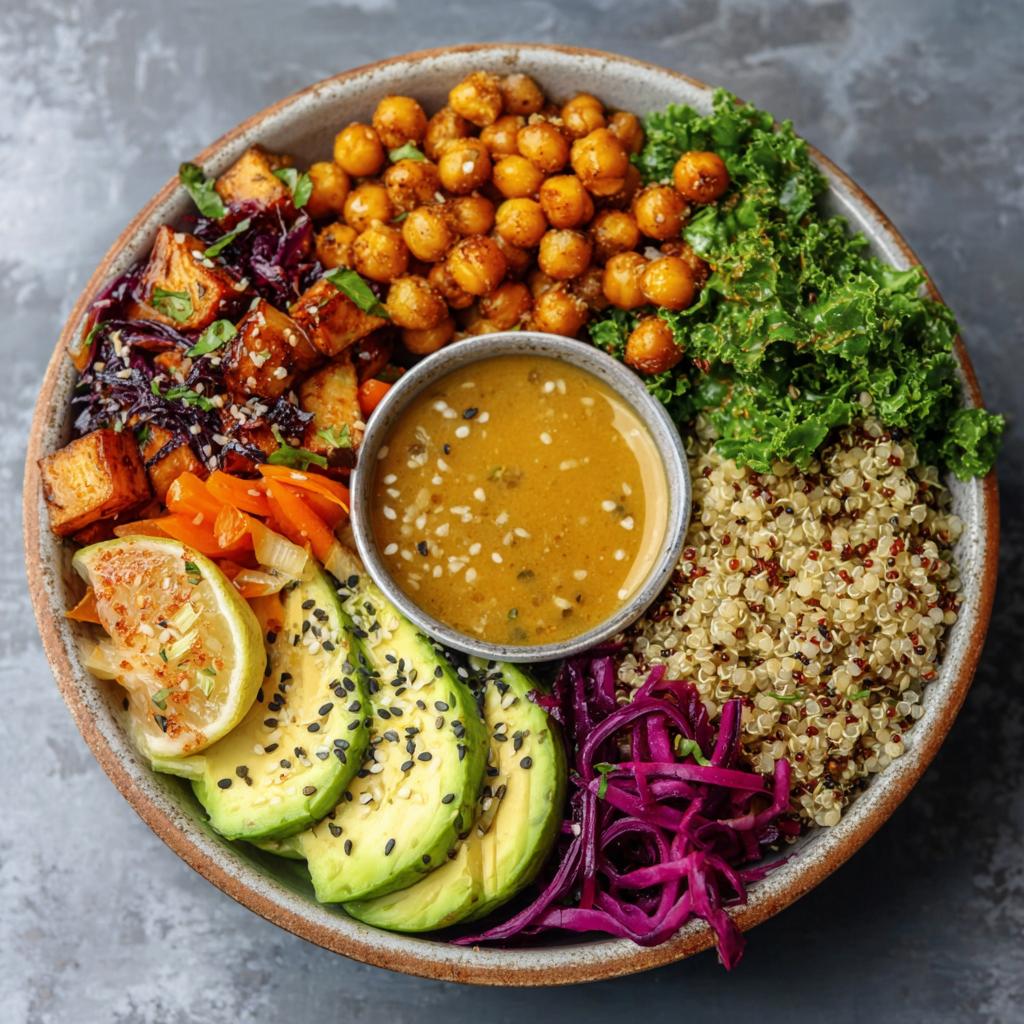 Quinoa Chickpea Buddha Bowl