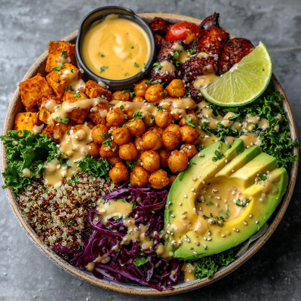 Quinoa Chickpea Buddha Bowl