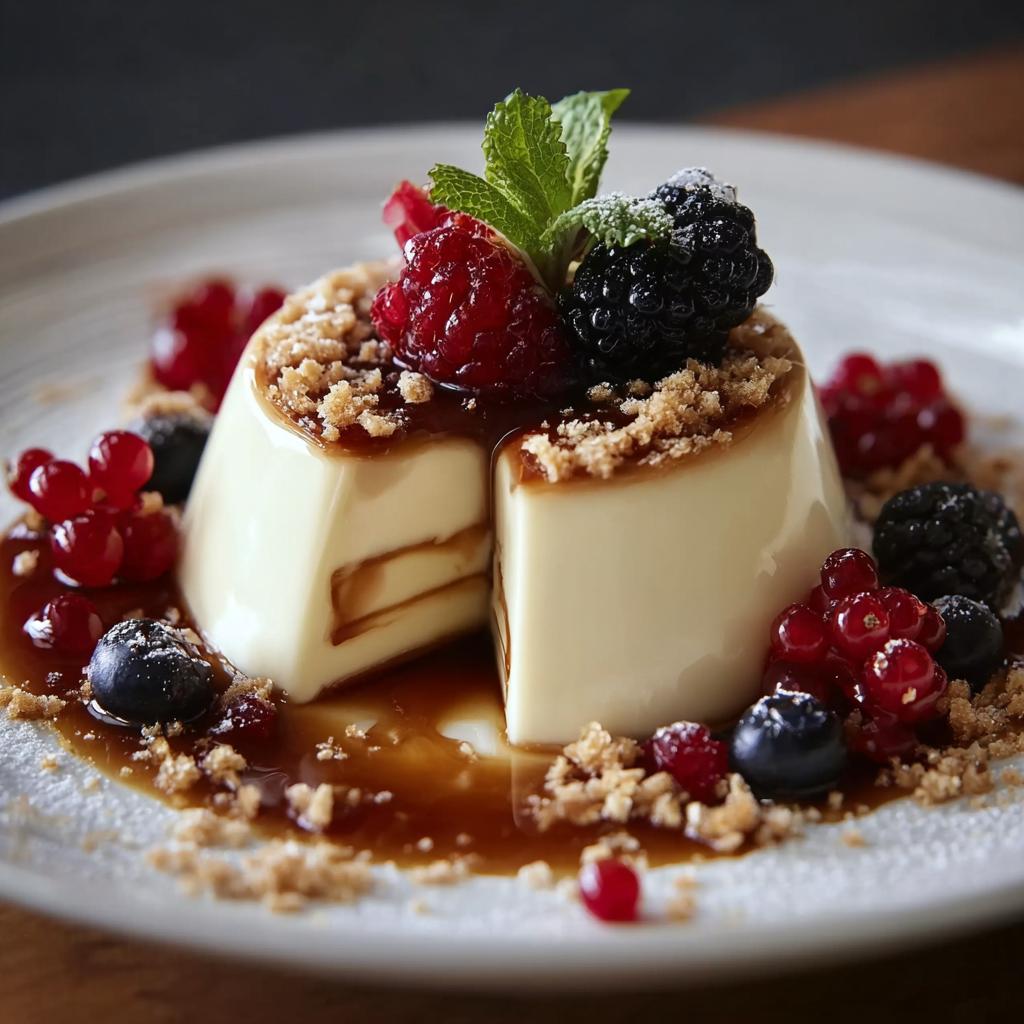 Vanilla Panna Cotta Creamy
