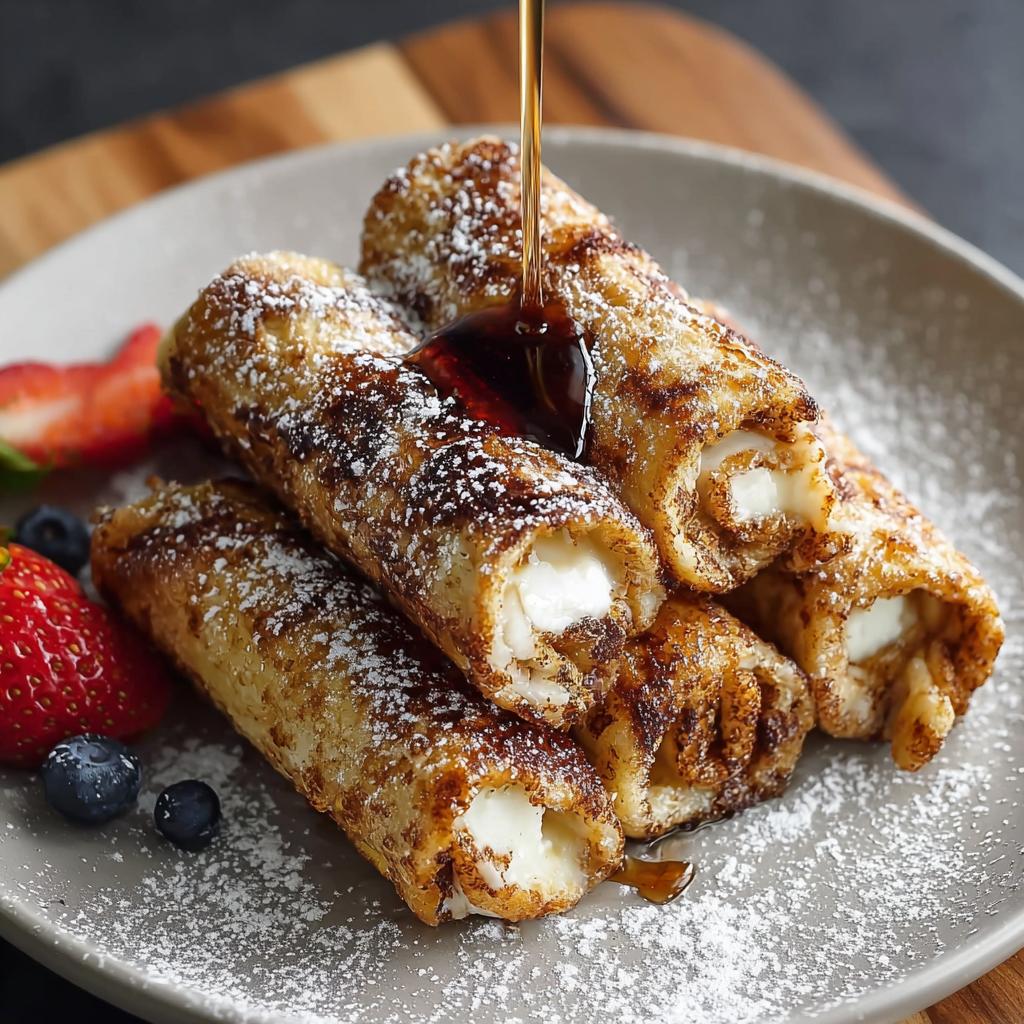 French Toast Roll Ups